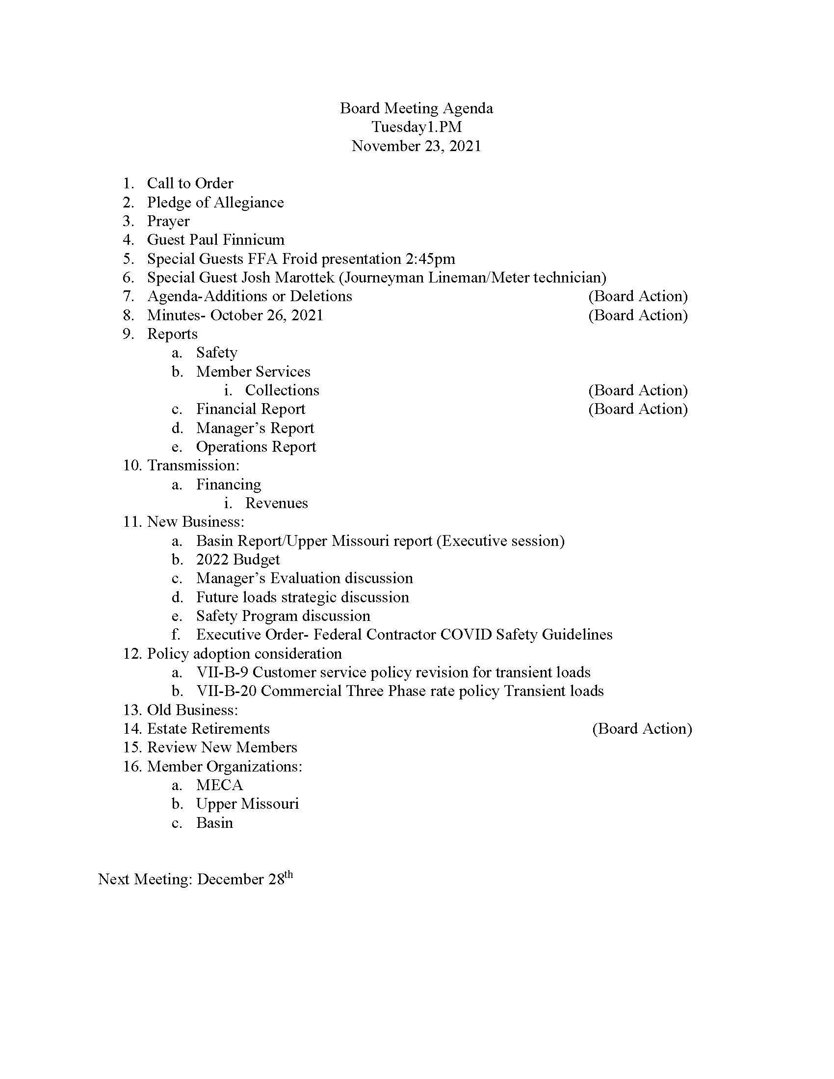 File Sheridan Electric Cooperative